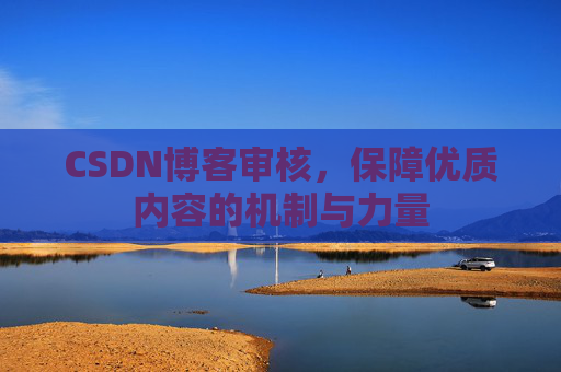 CSDN博客审核，保障优质内容的机制与力量